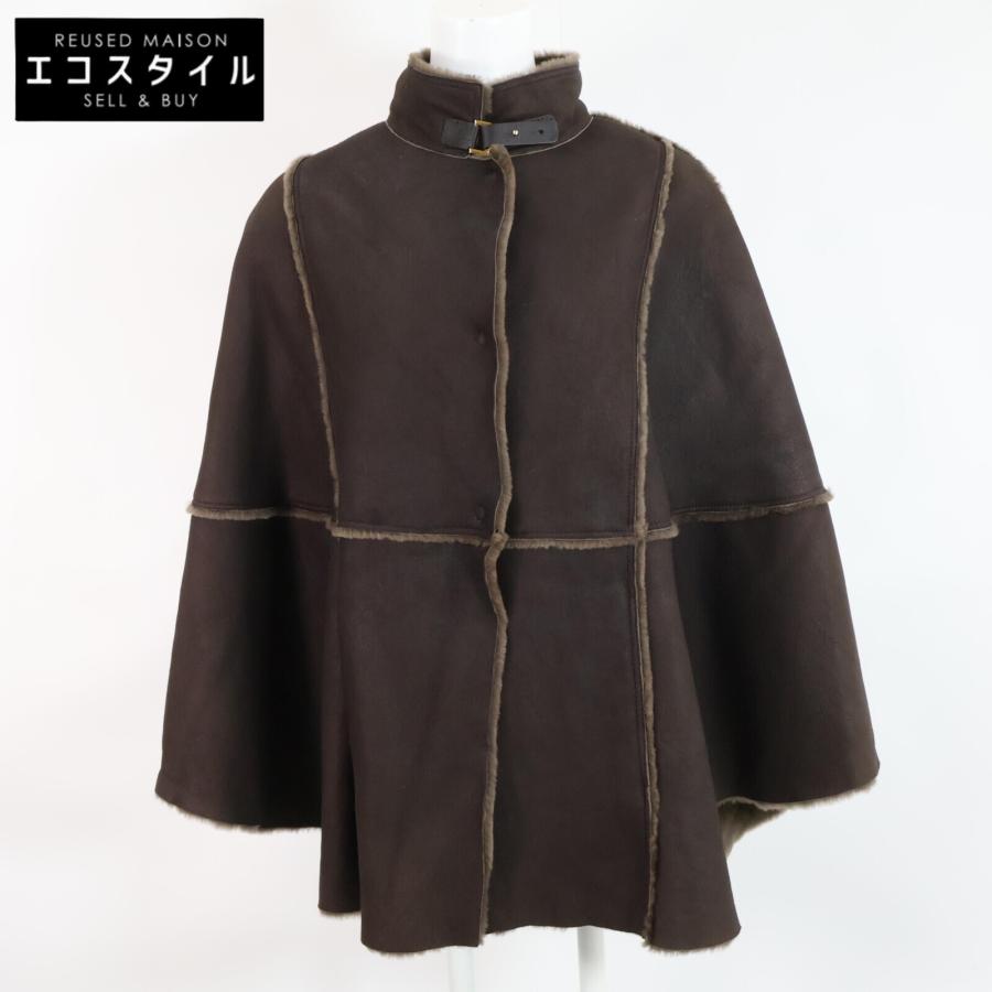 Loro Piana（ロロピアーナ） 美品/ ラムレザーxマルモッタ ムートン