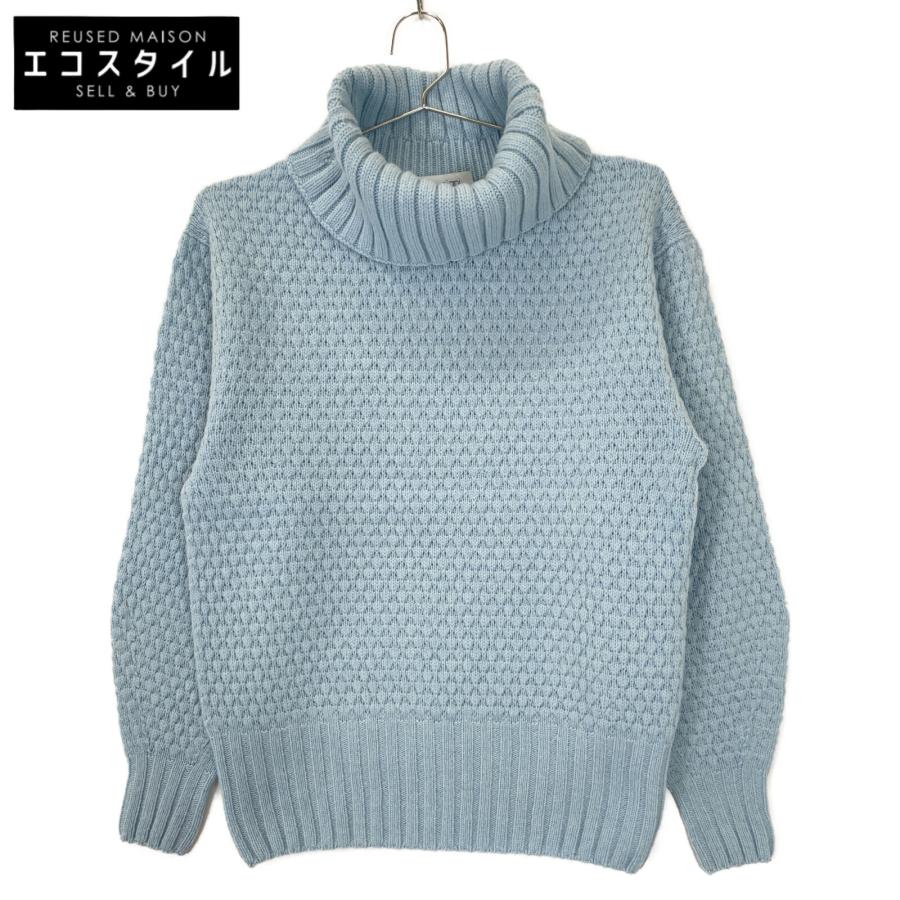 CRUCIANI Cruciani クルチアーニ ライトブルー JD4110 ウールカシミヤ 