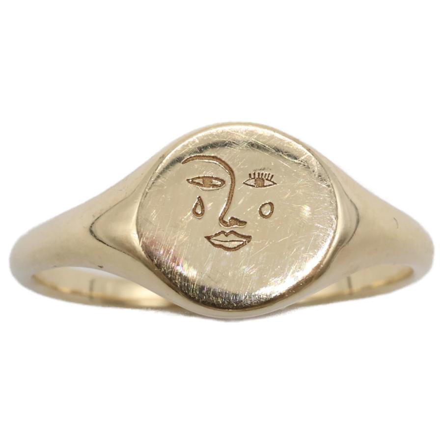 ete（エテ） 美品 ete bijoux ビジュー K10 シグネット リング・指輪