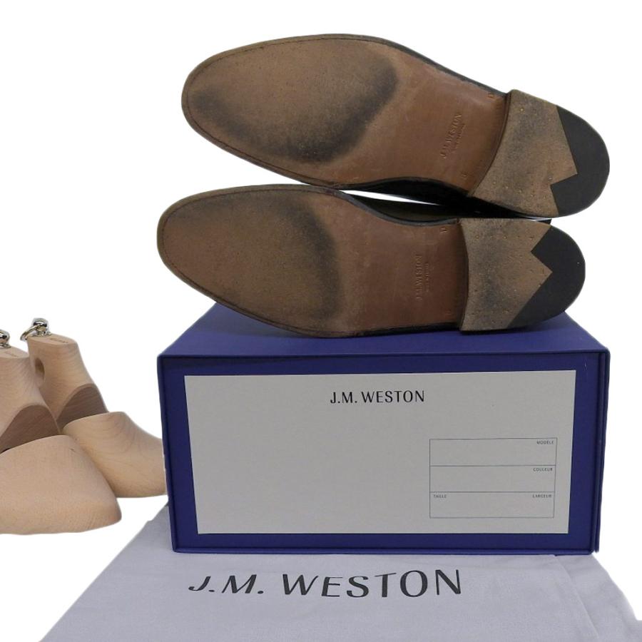 ジェイエムウエストン 美品 J.M. WESTON ジェイエムウエストン 705 カーフ サイドゴア チェルシーブーツ シューズ メンズ ハンターグリーン 8D 8D 美品 J.M. WESTON ジェイエムウエストン 705 カーフ サイドゴア