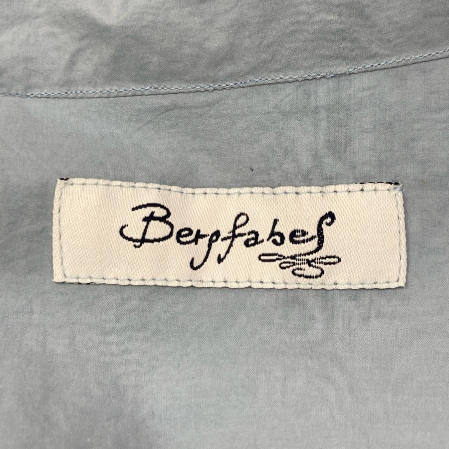 Bergfabel バーグファベル ライトブルー コットンタイプライター
