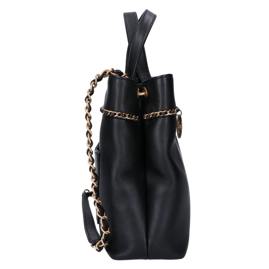 CHANEL シャネル 27番台 ココマーク キャビアスキンxカーフ CHANEL シャネル 27番台 ココマーク キャビアスキンxカーフ