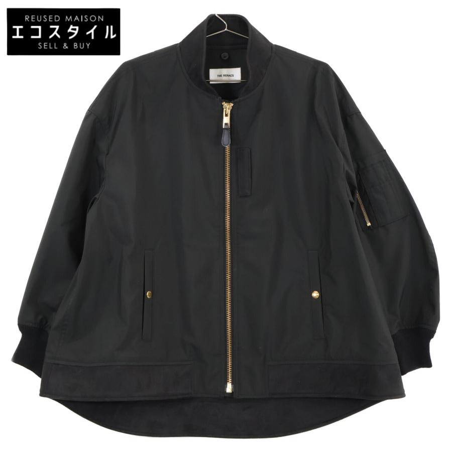 THE RERACS ザ・リラクス ブラック UNITED ARROWS別注 MA-1 ジャケット 