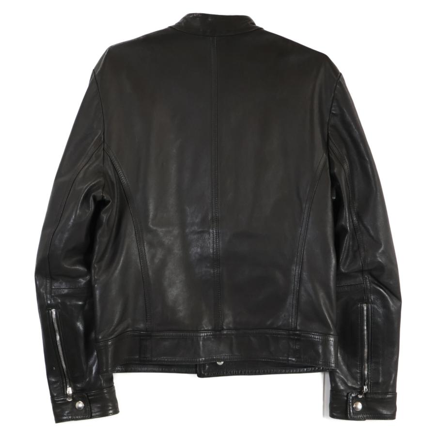 EMMETI エンメティー ブラック ANDREA ラム ナッパレザー 中綿入り