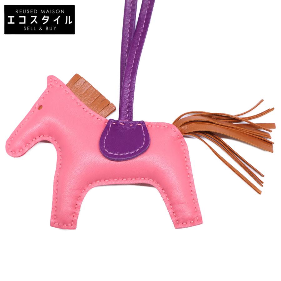 美品 HERMES エルメス ロデオPM D刻印 アニョーミロ バッグチャーム