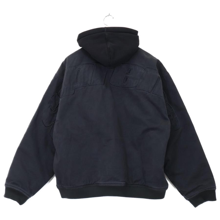 Supreme シュプリーム Hooded Twill Varsity Jacket ブラック Supreme シュプリーム Hooded Twill Varsity Jacket ブラック