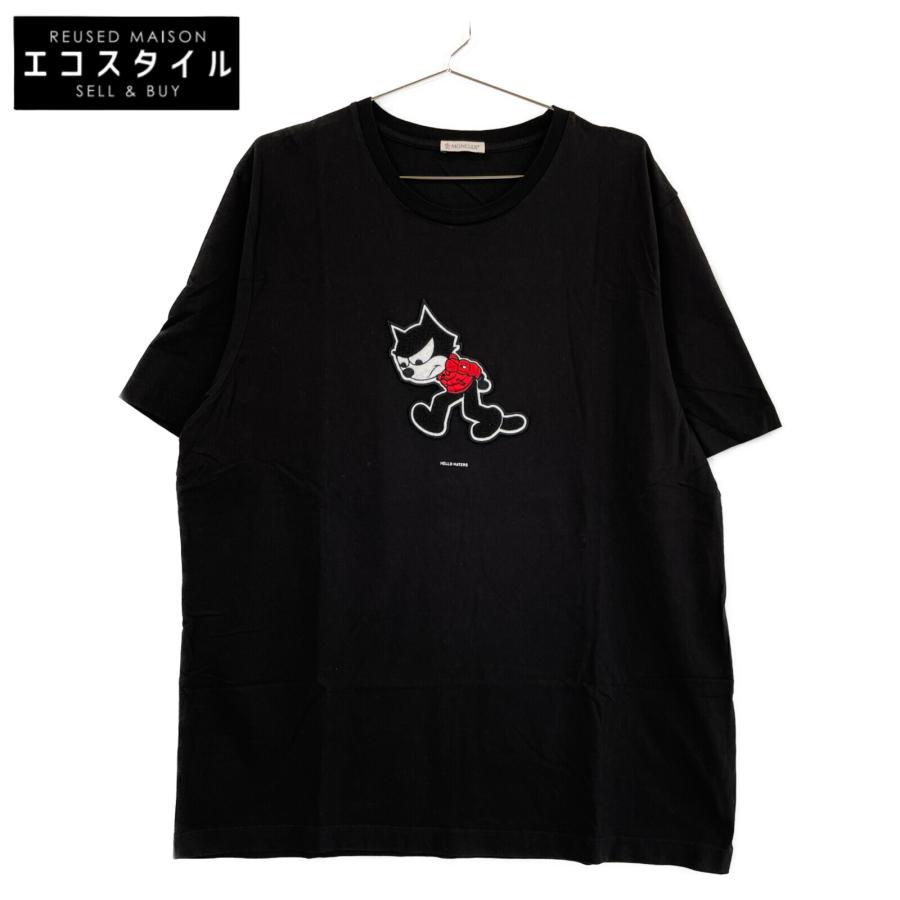 MONCLER モンクレール ブラック 20年 ×FELIXコラボ MAGLIA T MONCLER モンクレール ブラック 20年 ×FELIXコラボ MAGLIA T
