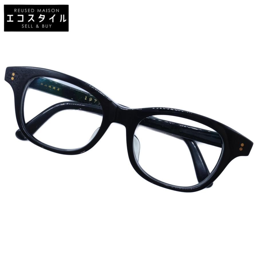 美品 HAKUSAN MEGANE 白山眼鏡店 HANK 1975 ハンク ウェリントン