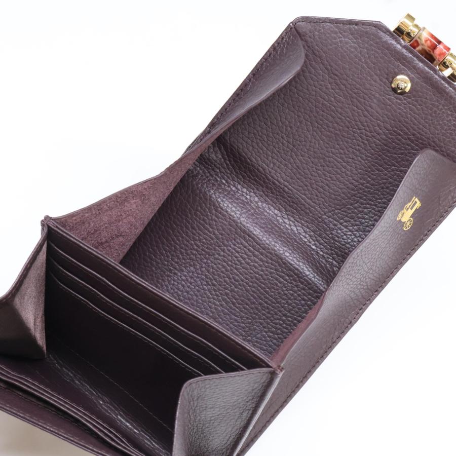 美品 ATAO アタオ ロトロ・ヴィトロ 二つ折り財布(小銭入れあり 美品 ATAO アタオ ロトロ・ヴィトロ 二つ折り財布(小銭入れあり