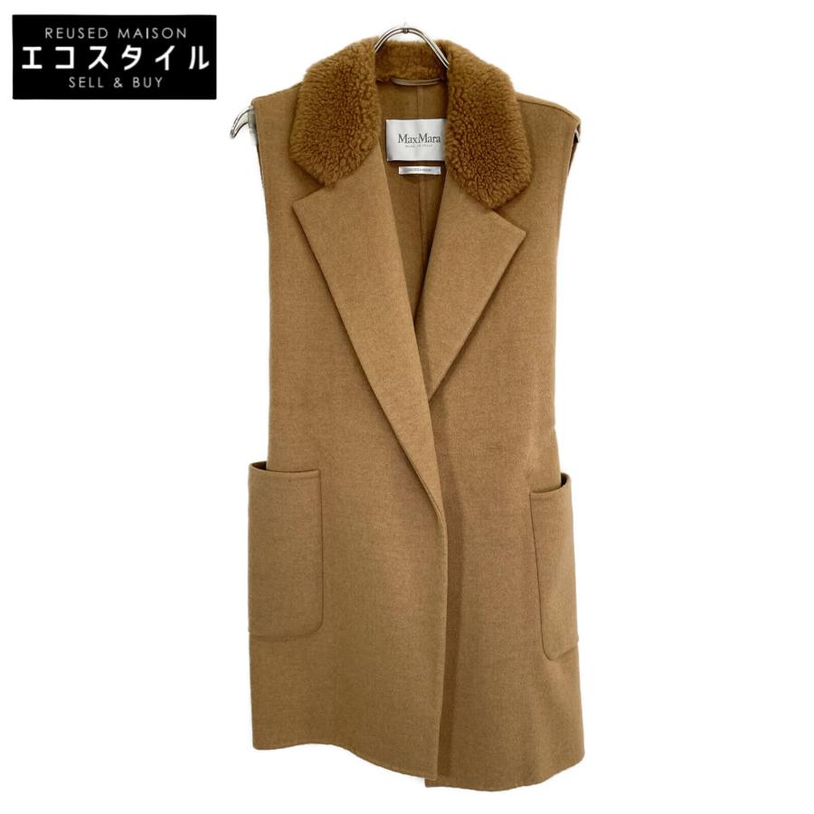 Max Mara マックスマーラ 128601936 ブラウン キャメル100 Max Mara マックスマーラ 128601936 ブラウン キャメル100