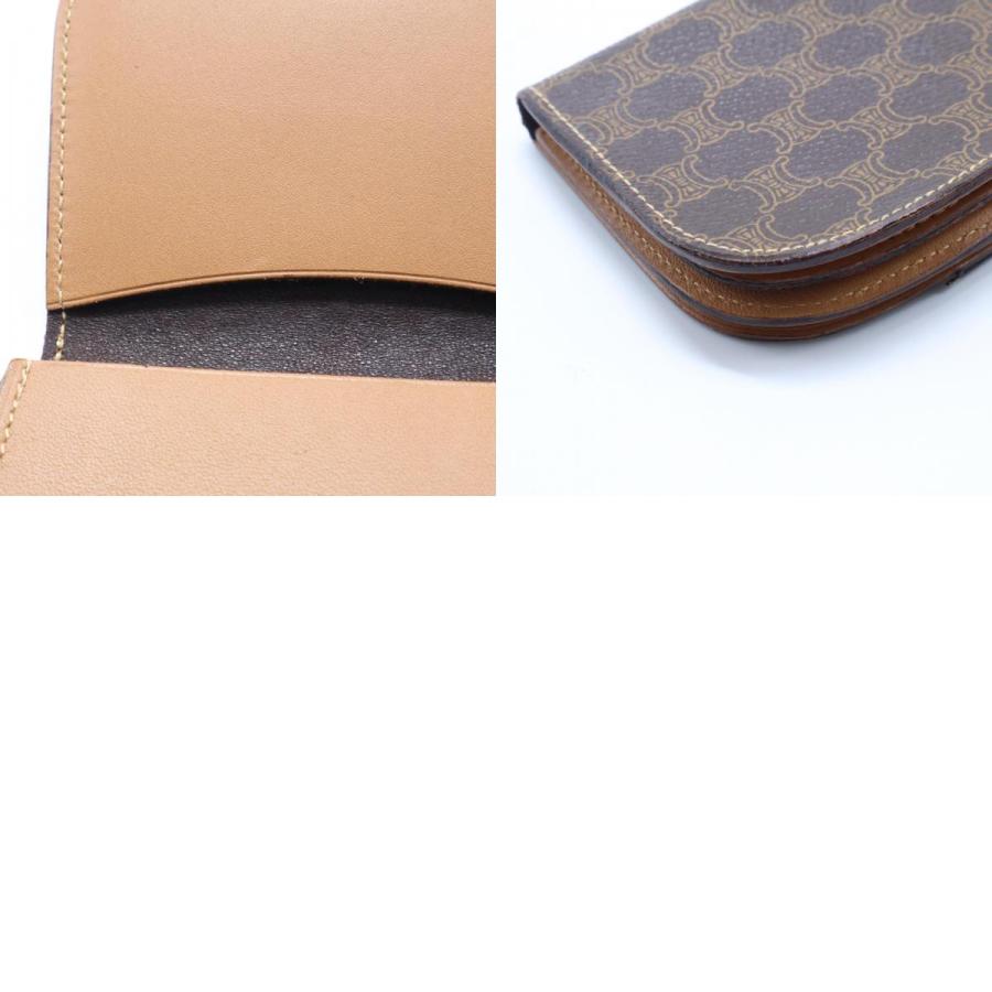 CELINE 美品 セリーヌ マカダム柄 コインケース ブラウン CELINE 美品 セリーヌ マカダム柄 コインケース ブラウン