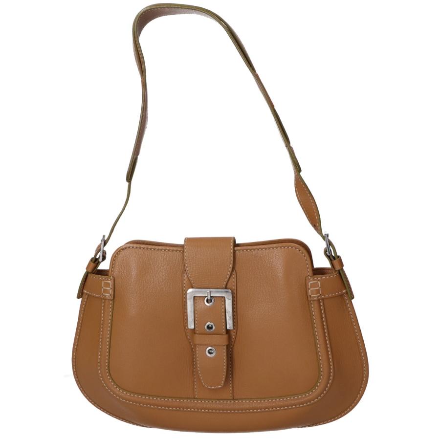 TOD'S トッズ レザー ショルダーバッグ ベージュ レディース TOD'S トッズ レザー ショルダーバッグ ベージュ レディース