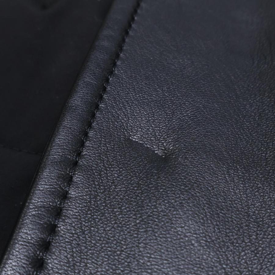 美品/国内正規 EMMETI エンメティー DANIEL ムートン/ナイロン/レザー 