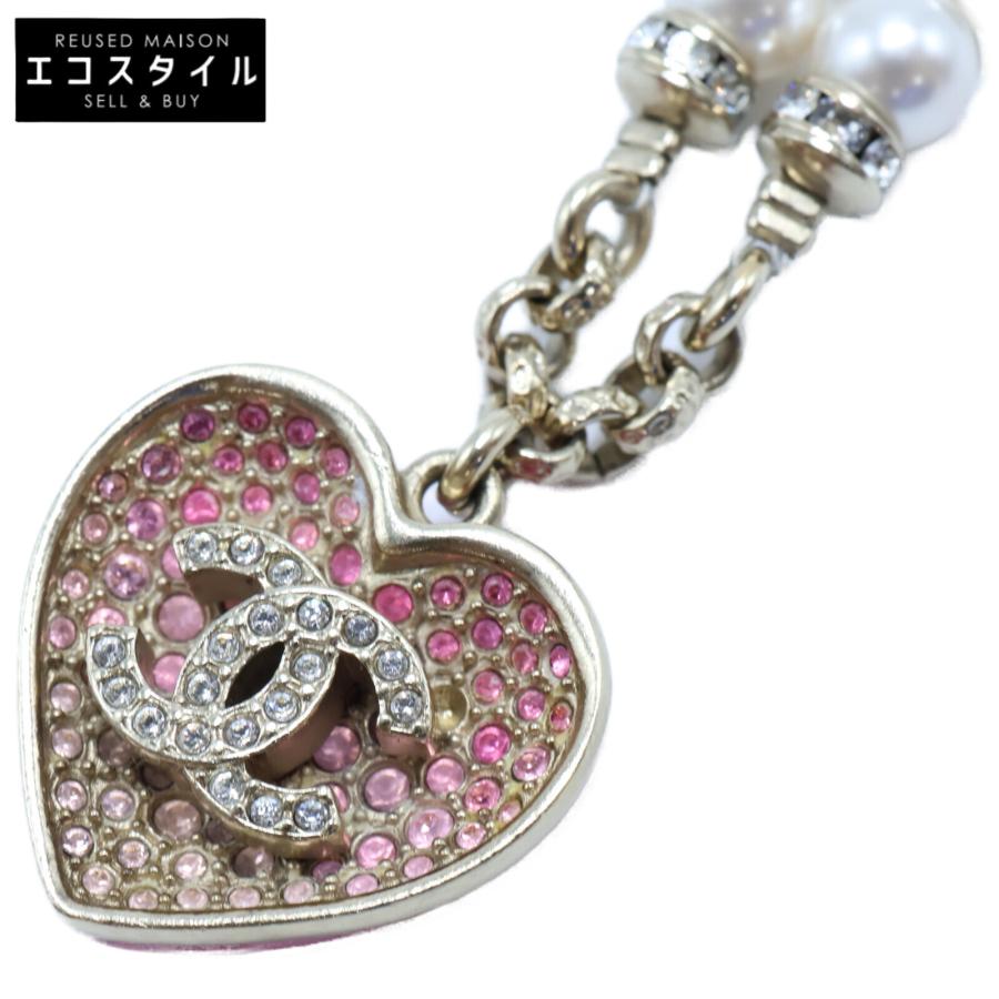 CHANEL c23p ハートネックレス CHANEL（シャネル） 新品同様 C23P ココマーク ラインストーン