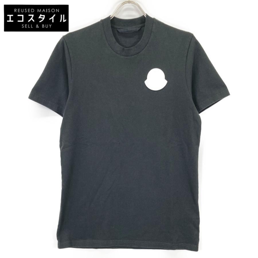 MONCLER モンクレール 23年 J10918C00045 ブラック ワッペンロゴ MONCLER モンクレール 23年 J10918C00045 ブラック ワッペンロゴ