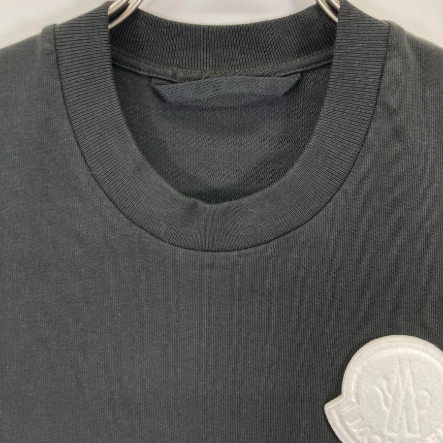 MONCLER モンクレール 23年 J10918C00045 ブラック ワッペンロゴ MONCLER モンクレール 23年 J10918C00045 ブラック ワッペンロゴ