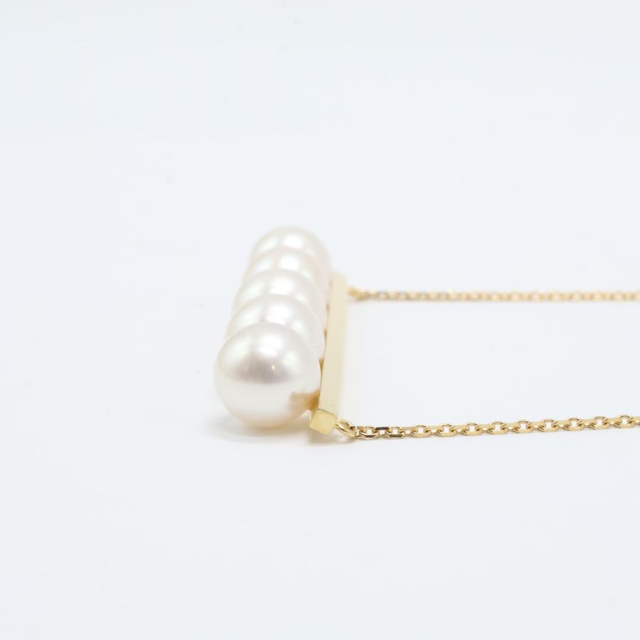 TASAKI タサキ 750 8.5mmあこや真珠5P バランス シグネチャー