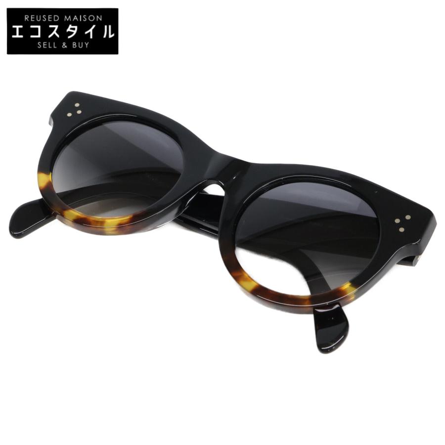 CELINE 美品 セリーヌ CL41440/F/S FU5W2 ボストン サングラス 48□25 