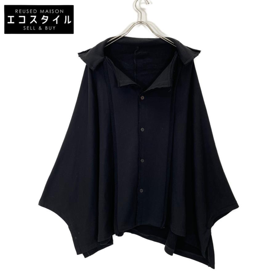 Y's (ワイズ) ヨウジヤマモト 日本製 ハイネック ウール100 ポンチョ