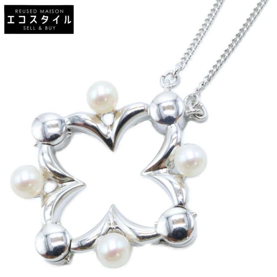 新品同様 TASAKI タサキ STERLING 3.5mm 4P淡水パール フローラパール  