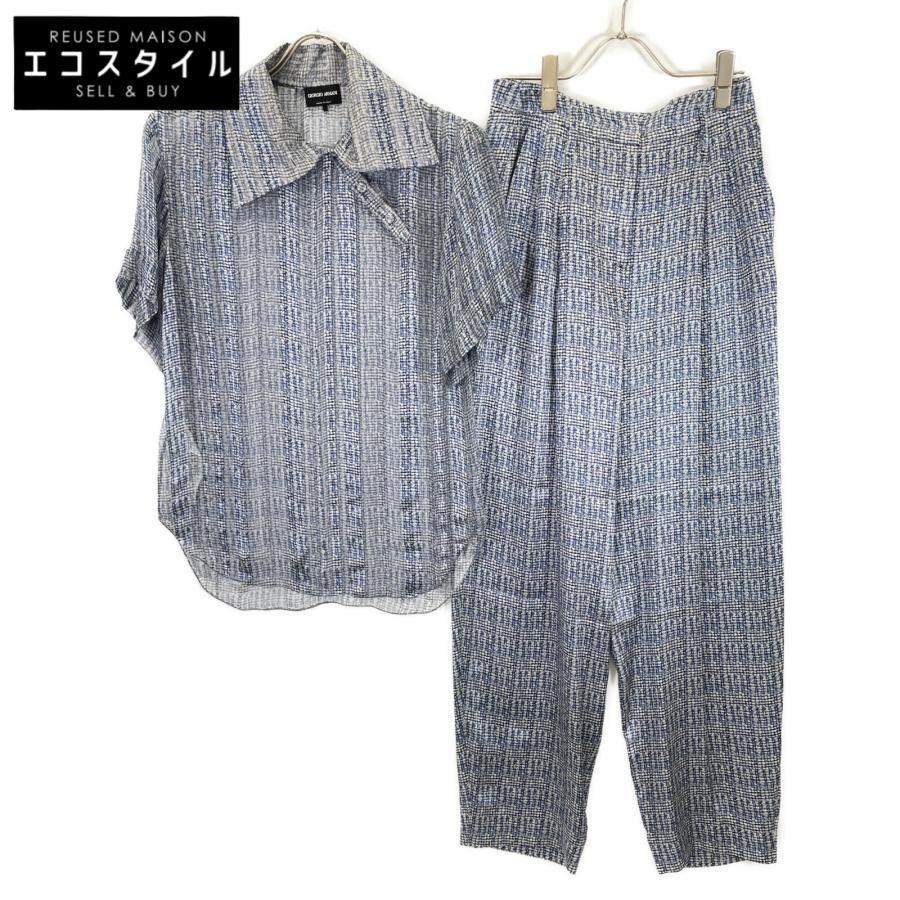 GIORGIO ARMANI ジョルジオアルマーニ ライトブルー 21年 1WHCC01l 総