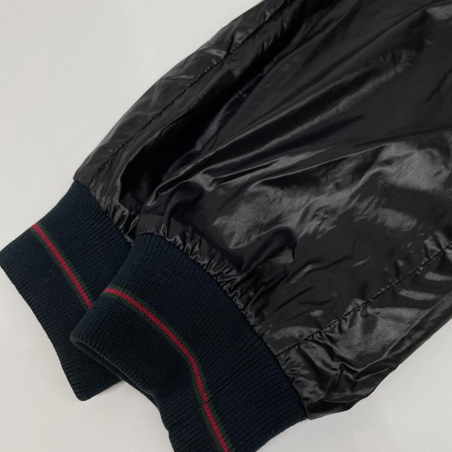 GUCCI グッチ 210109 ブラック シェリーライン ナイロンジップ