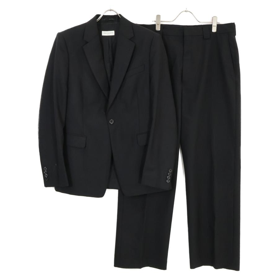 ドリスヴァンノッテン　セットアップ　スーツ DRIES VAN NOTEN ドリスヴァンノッテン ブラック LOVAT生地