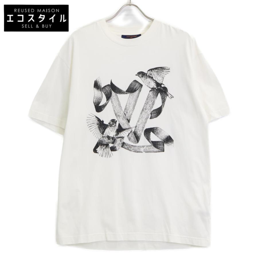 【美品】22年新作LOUIS VUITTON ルイヴィトンTシャツ　ホワイト LOUIS VUITTON ホワイトシャツ 23 【公式通販】