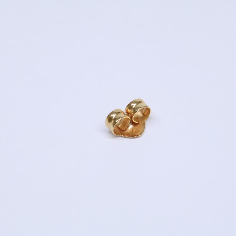 STAR JEWELRY スタージュエリー K18 0.03 DIAMOND MOON PIERCED
