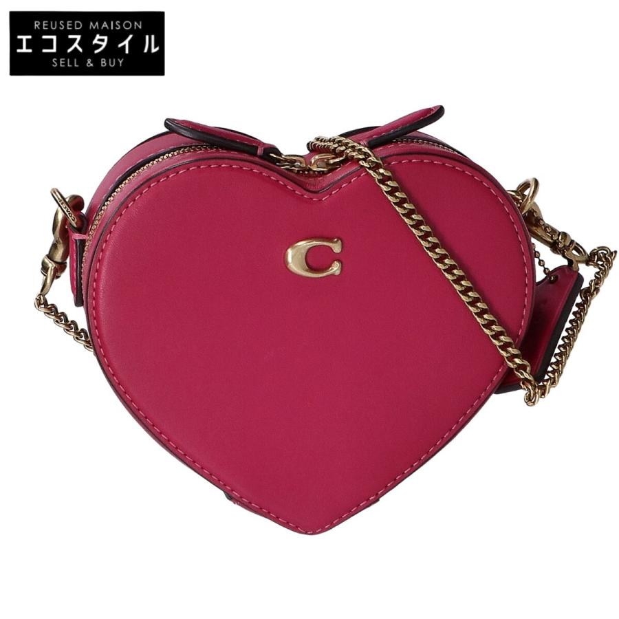 COACH（コーチ） 美品 CE765 ハート クロスボディ 14 ショルダーバッグ