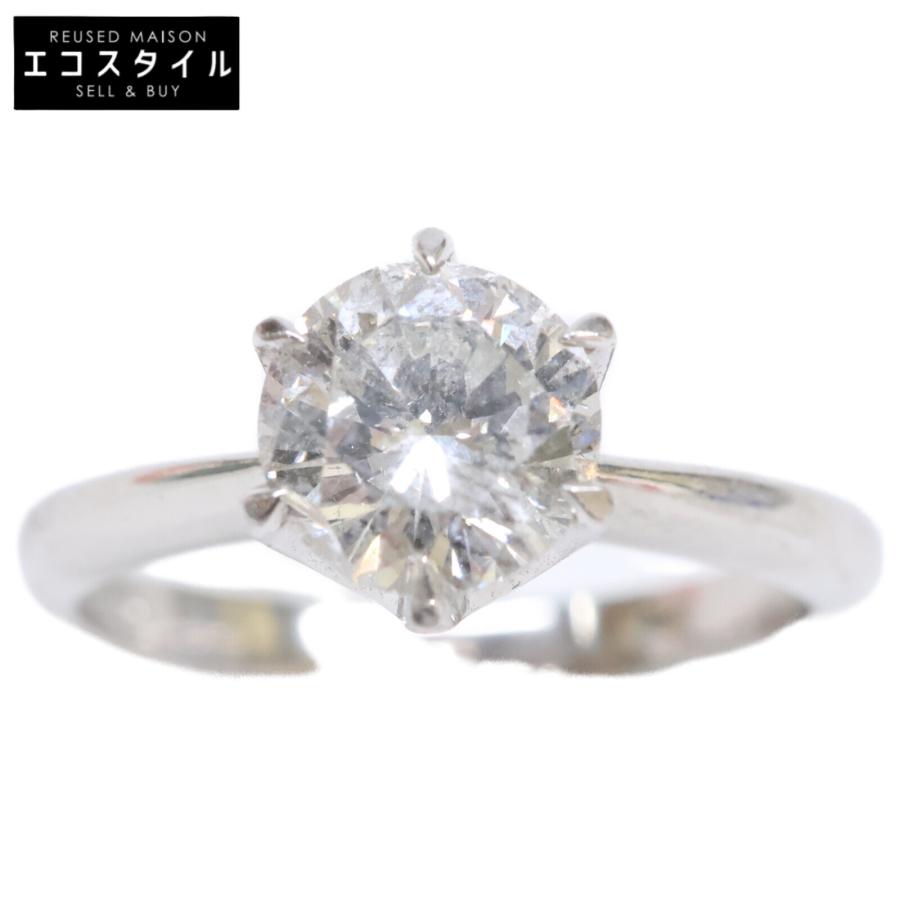 JEWELRY MAKI ジュエリーマキ Pt850 1.09ct 1Pダイヤモンド リング  