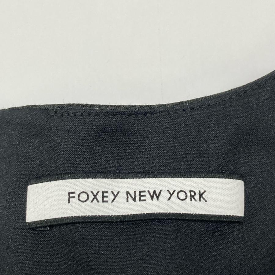 FOXEY NEW YORK フォクシーニューヨーク 35609 グレー ダブルタック