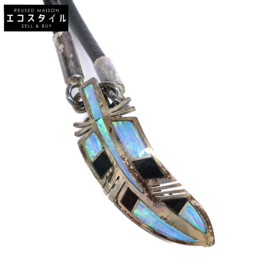 Native Hands ネイティブハンズ STERLING フェザーペンダント レザー 