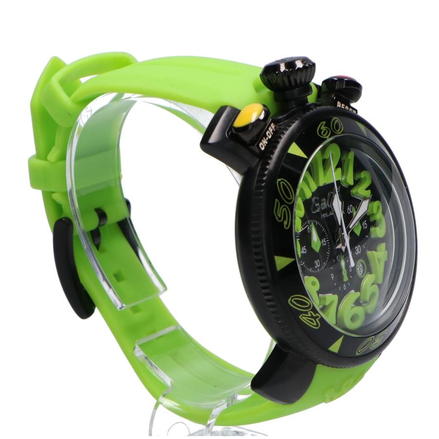 【新品電池】ガガミラノ マヌアーレ48 クロノグラフ ブラック 腕時計 1152 楽天市場】ガガミラノ マヌアーレ48 時計 6050 限定 クロノ