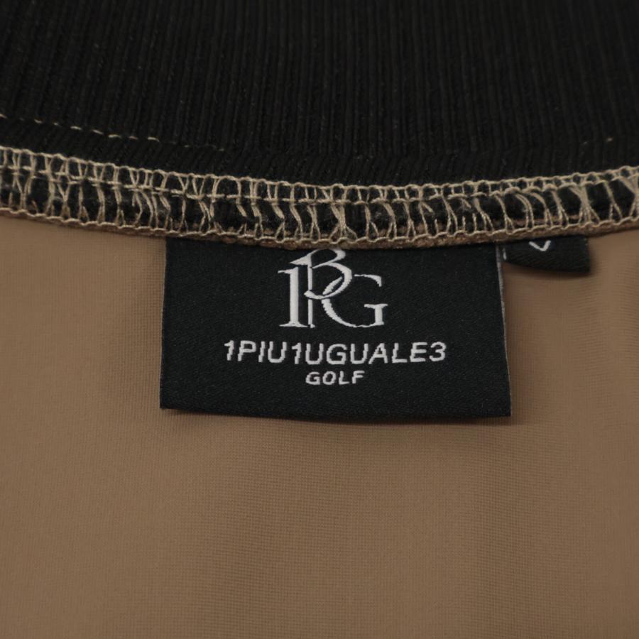 美品 1piu1uguale3 GOLF TRACK JACKET 1PIU1UGUALE3 GOLF - CRAZY TRACK JACKET / ロゴ クレイジー