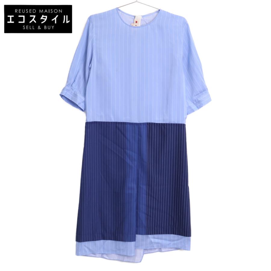 MARNI（マルニ） 美品/国内正規/24年製 ABMA1173Q0 ストライプ 半袖 