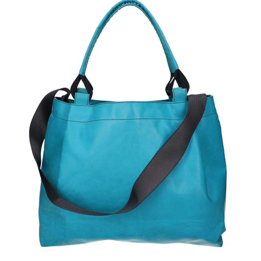 美品! フライターグ FREITAG 2WAYトートバッグ 人気カラー フライターグより2WAYトート発売 - 持ち手を肩にかけたまま