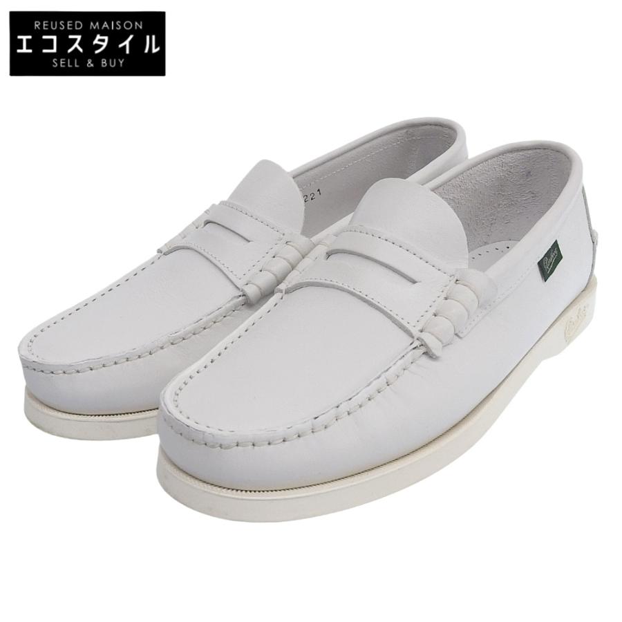 美品 Paraboot パラブーツ CORAUX/MARINE レザー コインローファー 