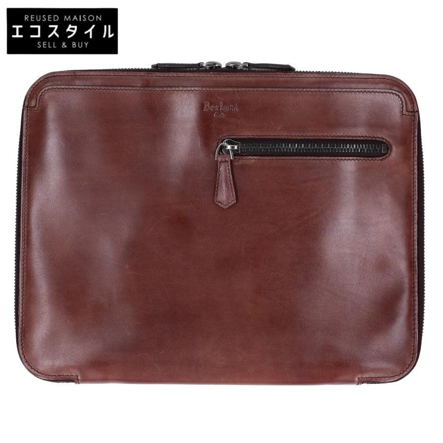 Berluti ベルルッティ　バック　正規品 berluti ベルルッティ オーグランジュール レザー クラッチバッグ