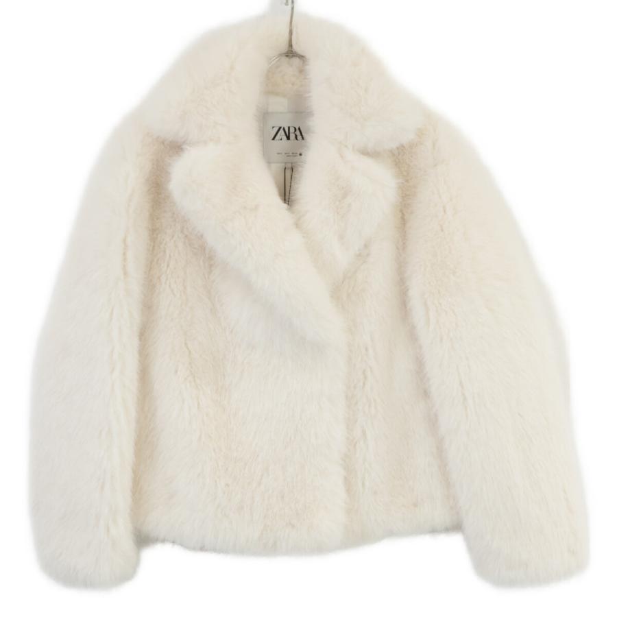 新品未使用 ZARA ザラ ボリューム フェイクファー ジャケット S