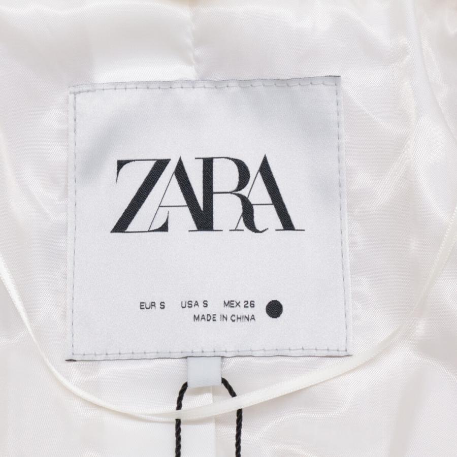 新品未使用 ZARA ザラ ボリューム フェイクファー ジャケット S