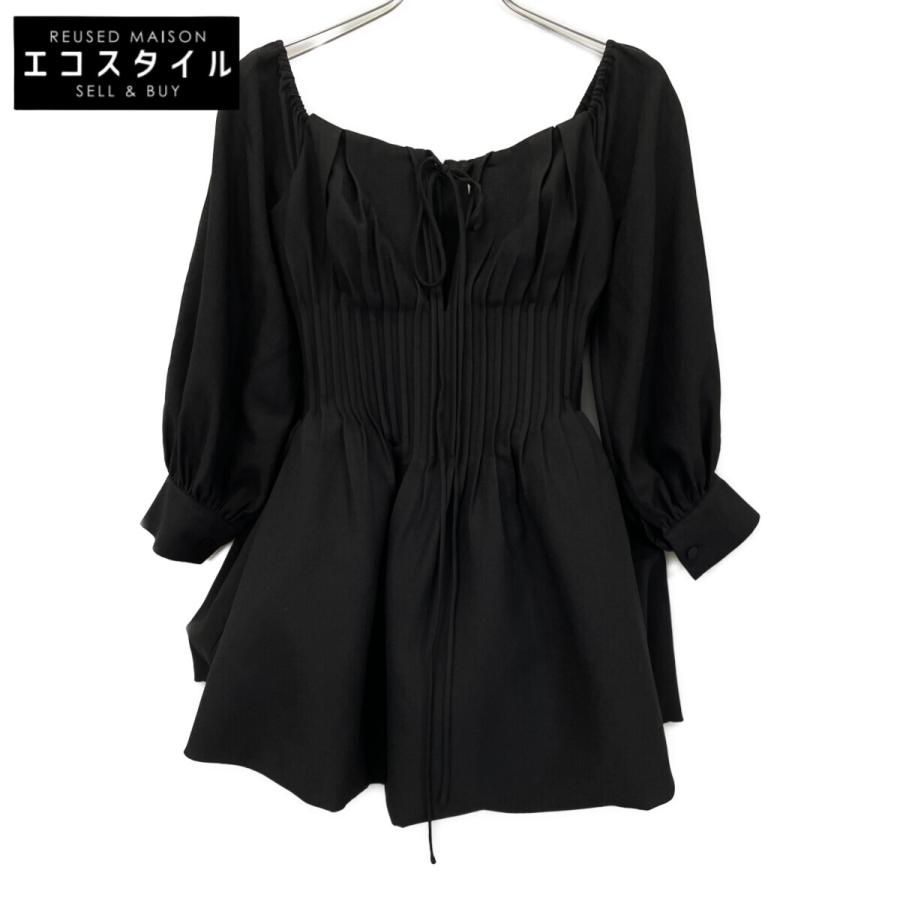 新品未使用 タグ付き GIANA ブラック ドレス S 新品未使用 タグ付き GIANA ブラック ドレス S GIANA ジアナ ブラック