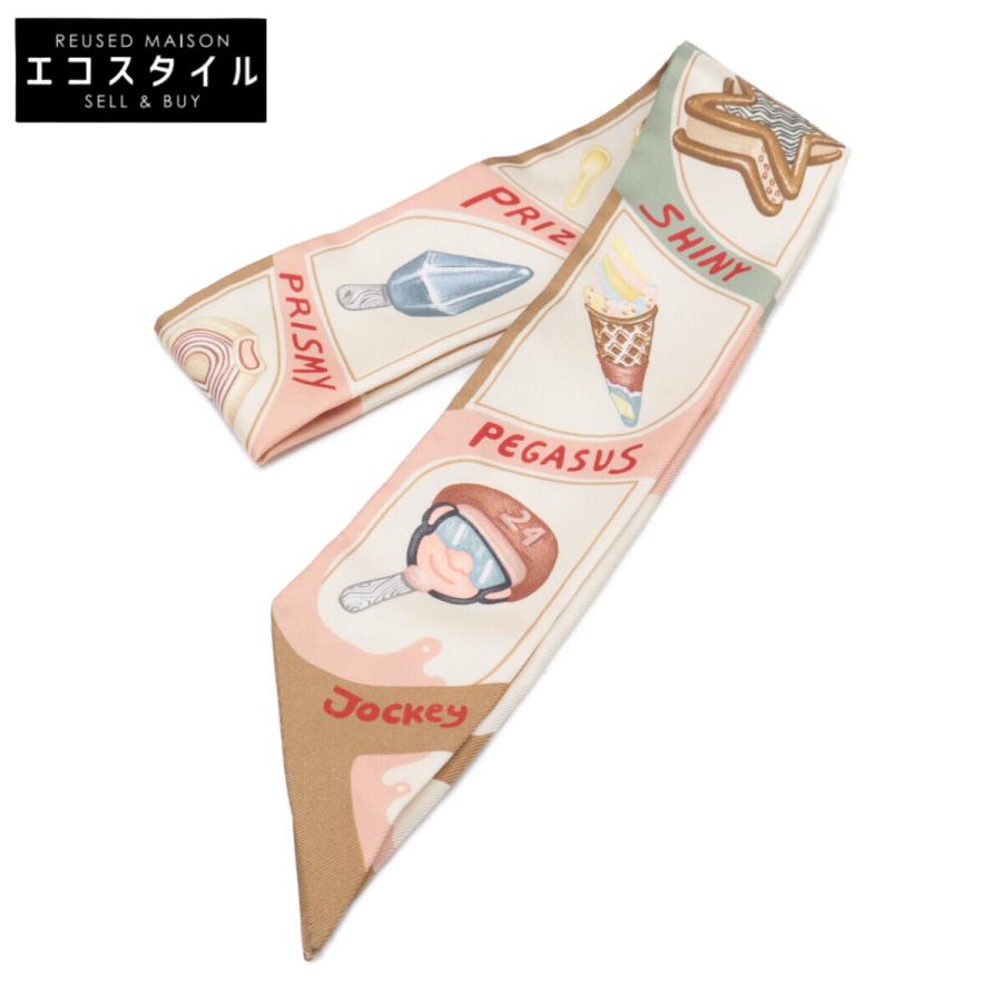 HERMES ツイリー2本 ファニーアイスクリーム 【公式通販】