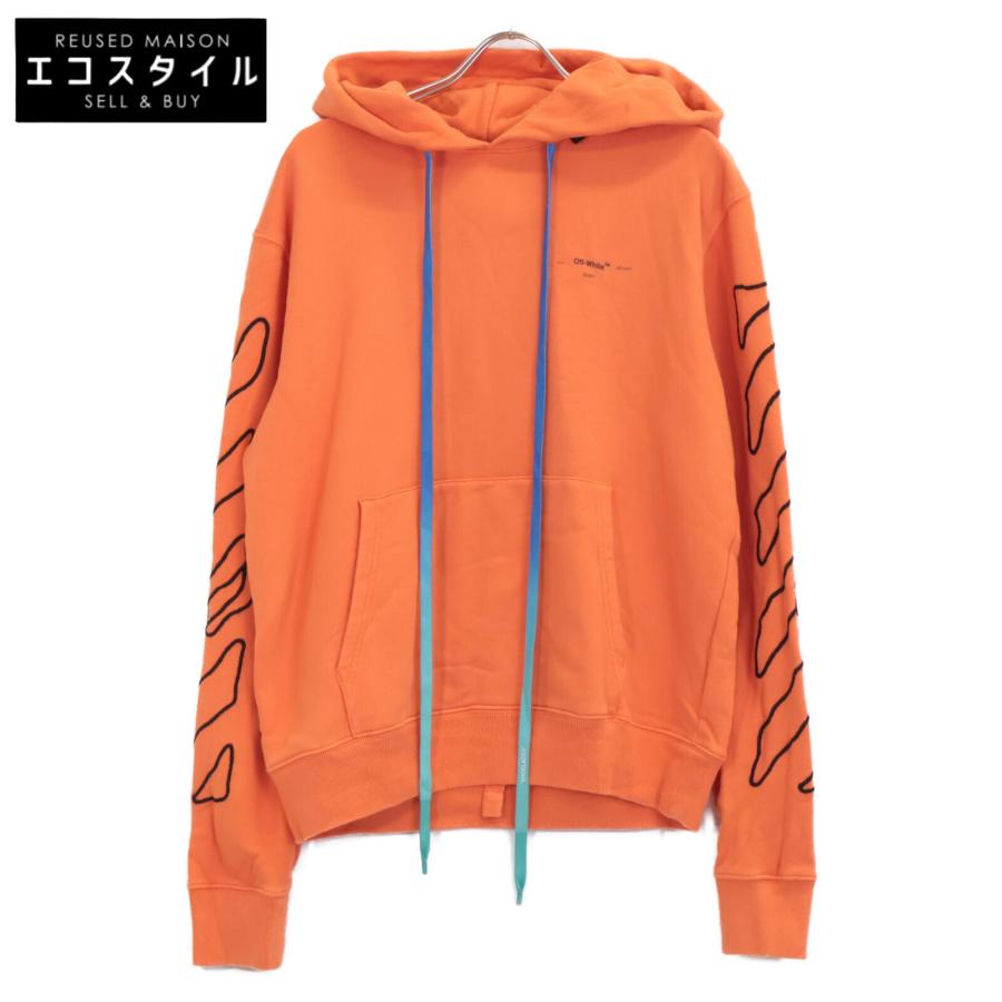 OFF-WHITE オフホワイト トップス M オレンジ メンズ OFF-WHITE オフホワイト OMBB034F19E30011 19AW オレンジ ABSTRACT