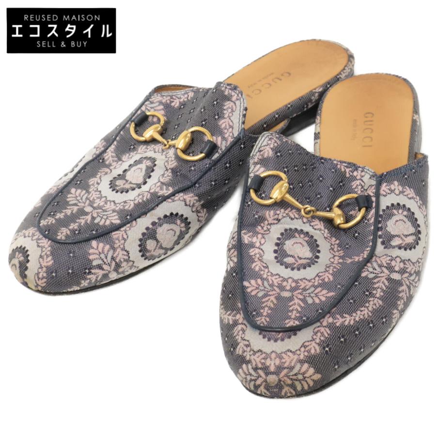 GUCCI（グッチ） 423514 プリンスタウン ホースビット スリッパ