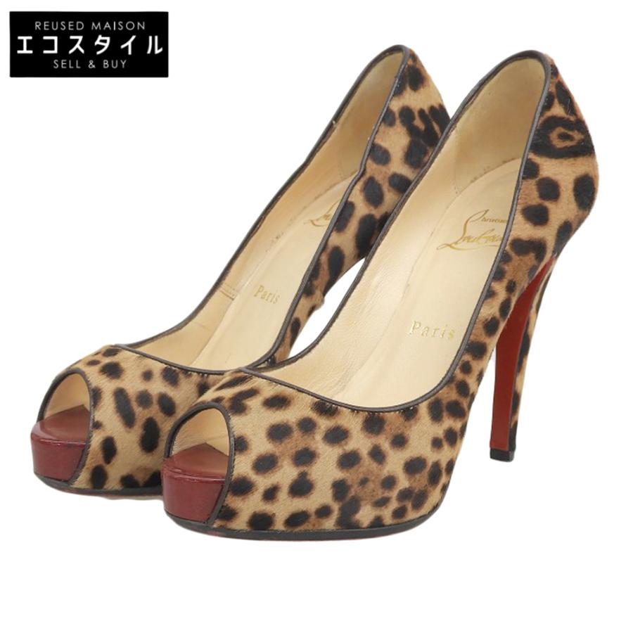 Christian Louboutin（クリスチャンルブタン） レオパード ハラコ 