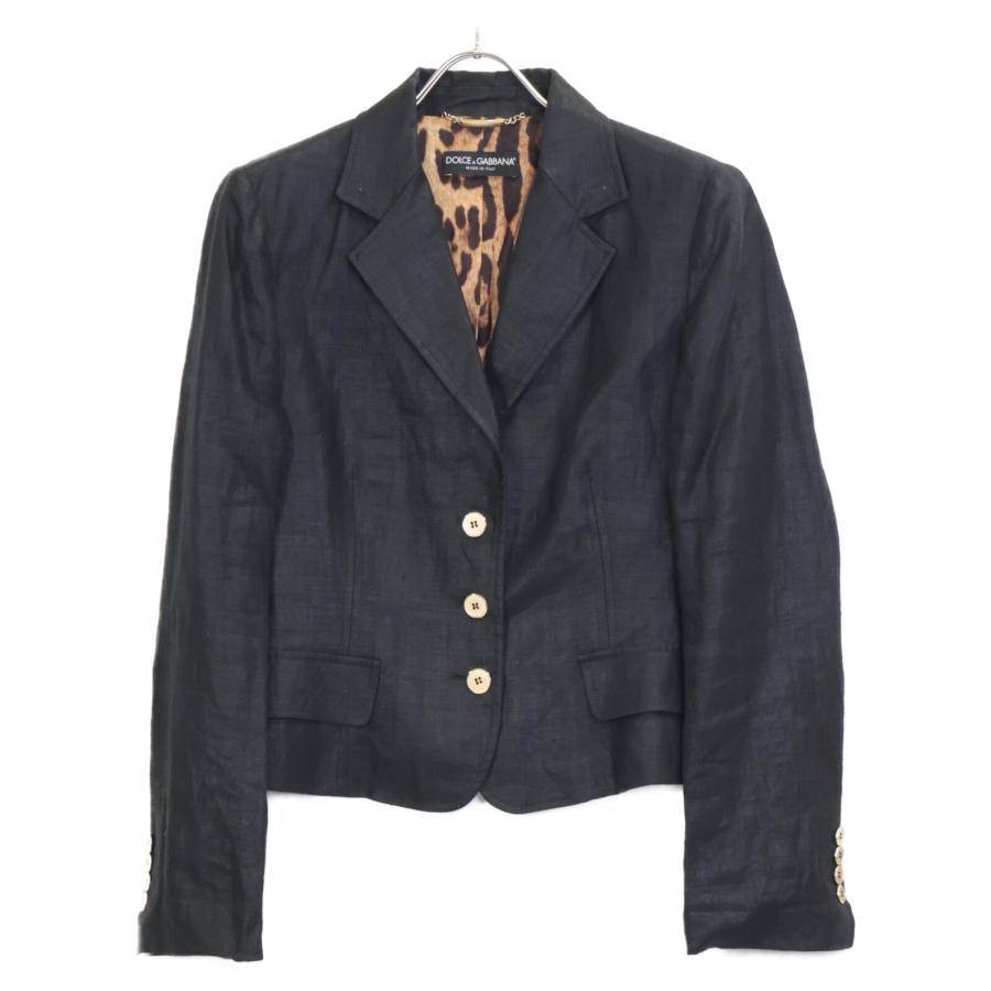 DOLCE&GABBANA ドルチェアンドガッバーナ F2401T FU4B1 ブラック 裏地 