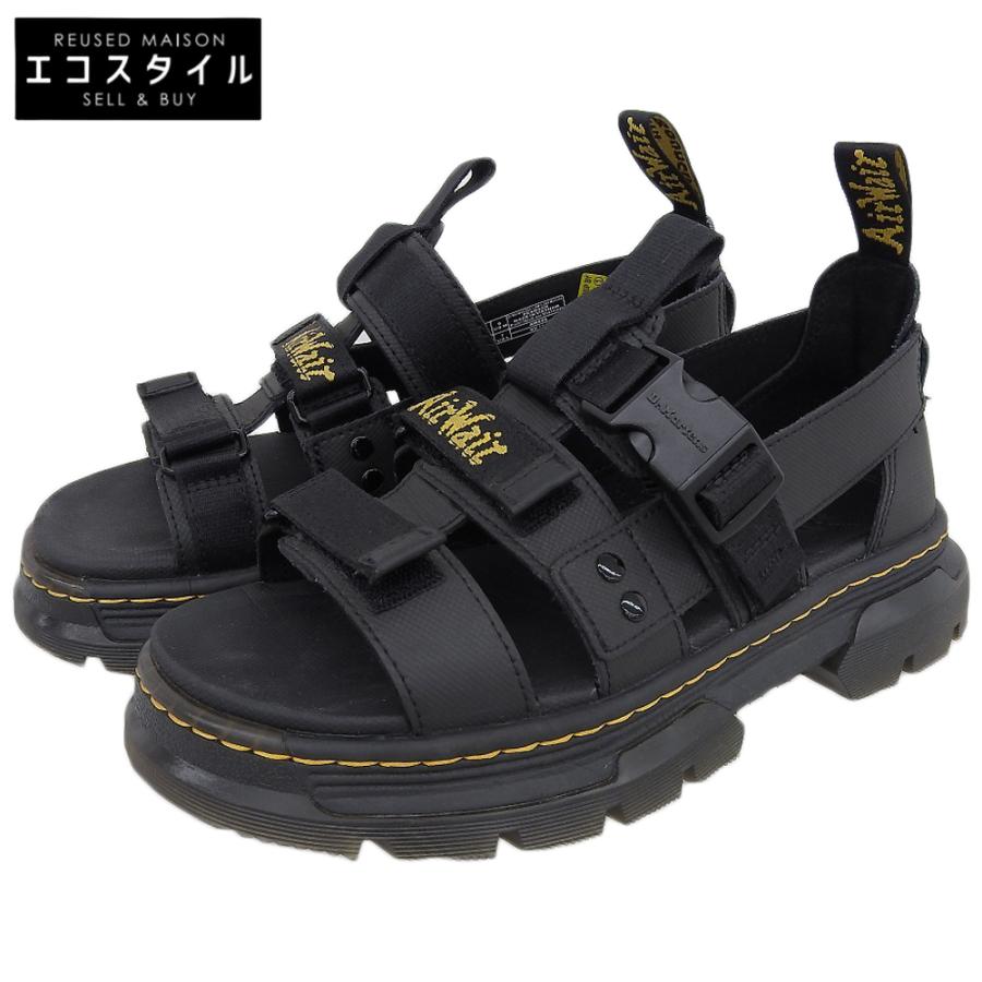 【美品】ドクターマーチン サンダル PEARSON 黒 28cm Dr.Martens（ドクターマーチン） 新品同様 Pearson ストラップ