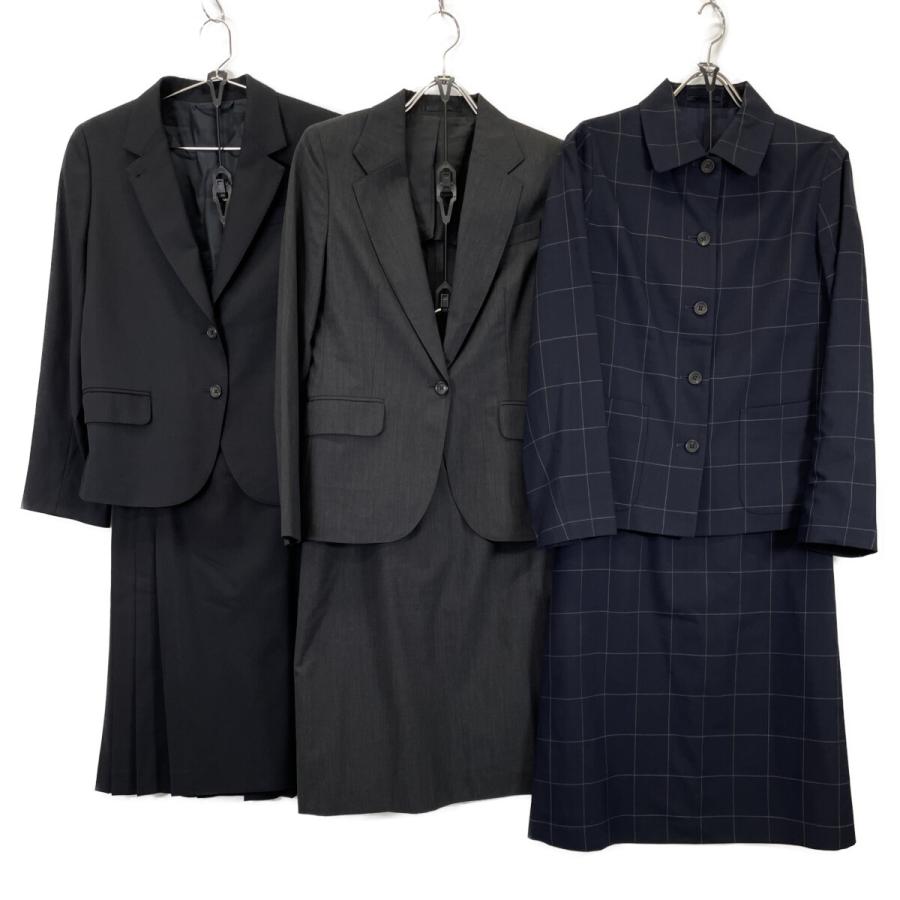 MARGARET HOWELL（マーガレットハウエル） NV×チャコール×黒 スカート