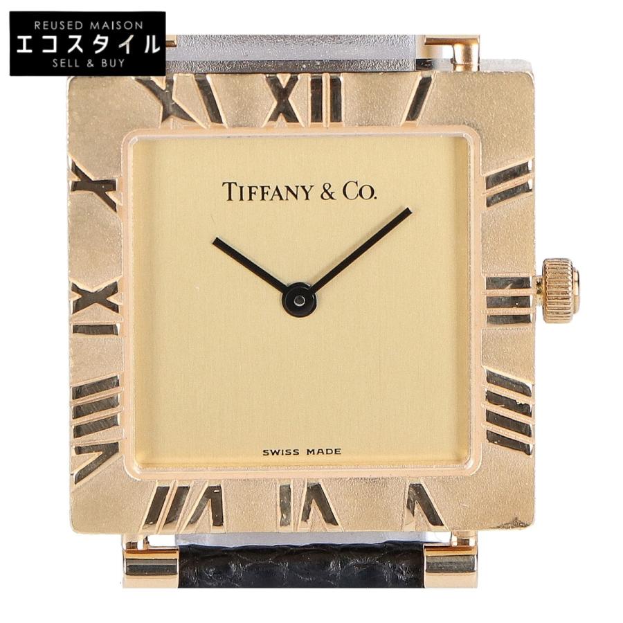 TIFFANY&Co.（ティファニー） 美品 750 アトラススクエア T976 001 QZ